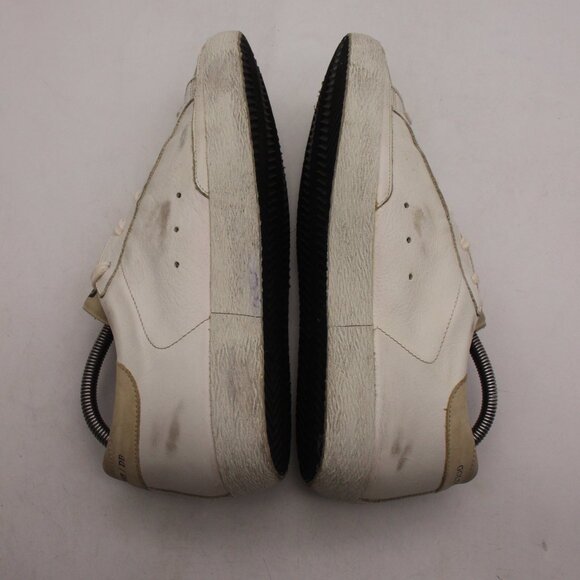 Golden Goose Super Star Vigna Women's EU 41 White Gray Beige Leather Sneaker - Picture 6 of 11